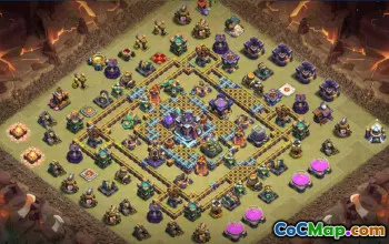 Copy CoC Town Hall 15 Base Layouts & Links | War & Trophy Bases #31931