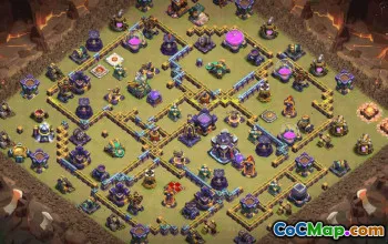 Copy CoC Town Hall 15 Base Layouts & Links | War & Trophy Bases #33529