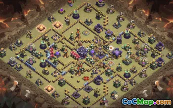 Copy CoC Town Hall 15 Base Layouts & Links | War, Trophy, Home #31482