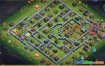 Copy CoC Town Hall 15 Base Layouts & Map Links | War & Home Village #28620