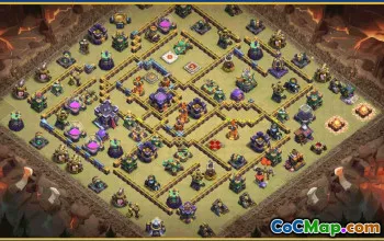 Copy CoC Town Hall 15 Base Layouts & Map Links | War & Home Village #29317