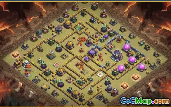 Copy CoC Town Hall 15 Base Layouts & Maps | Free & Ready #30204