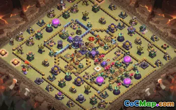 Copy CoC Town Hall 15 Base Layouts & Maps | Trophy & War Bases #32368
