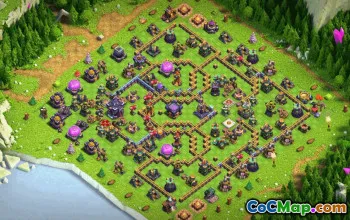 Copy CoC Town Hall 15 Base Layouts & Maps | Trophy & War Bases #32371