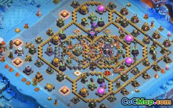 Copy CoC Town Hall 15 Base Layouts & Maps | Trophy & War Defense #30671