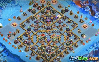 Copy CoC Town Hall 15 Base Layouts | Village, Trophy, War Maps #31417