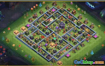 Copy CoC Town Hall 15 Base Layouts | Village, War & Trophy Maps #28735