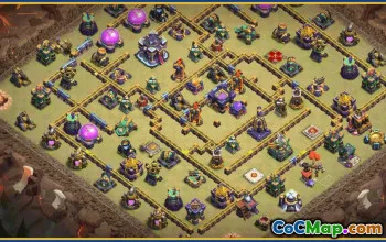Copy CoC Town Hall 15 Base Layouts | Village, War & Trophy Maps #30312