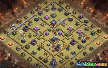 Copy CoC Town Hall 15 Base Layouts | Village, War & Trophy Maps #31194