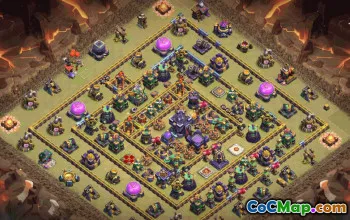 Copy CoC Town Hall 15 Base Layouts | Village, War, Trophy Maps #32354