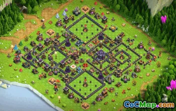 Copy CoC Town Hall 15 Base Layouts | Village, War & Trophy Maps #33061