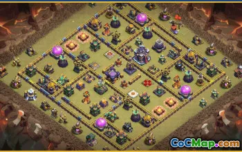 Copy CoC Town Hall 15 Base Layouts | War, Farming & Trophy Bases #30229