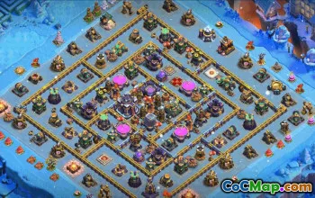 Copy CoC Town Hall 15 Base Layouts | War, Farming & Trophy Bases #31612