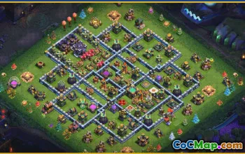 Copy CoC Town Hall 15 Base Layouts | War, Home, Map Links #28725