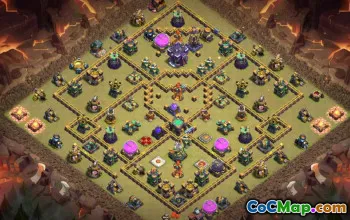 Copy CoC Town Hall 15 Base Layouts | War & Home Village Maps #27189