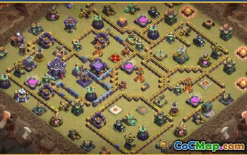 Copy CoC Town Hall 15 Base Layouts | War & Home Village Maps #29342