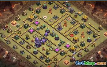 Copy CoC Town Hall 15 Base Layouts & War Maps | Free Download #27468