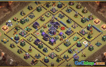 Copy CoC Town Hall 15 Base Layouts | War, Trophy, Farming Maps #29273