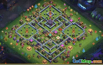 Copy CoC Town Hall 15 Base Layouts | War, Trophy, Home Village #28802