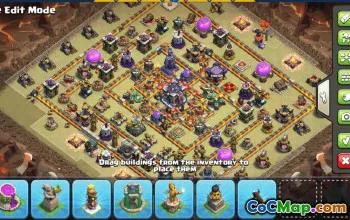 Copy CoC Town Hall 15 Base Layouts | War, Trophy & Home Village #31156
