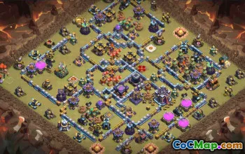 Copy CoC Town Hall 15 Base Layouts | War, Trophy & Home Village #31360