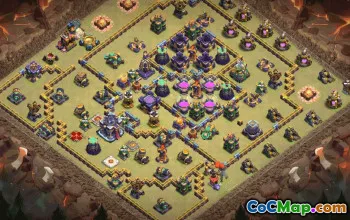 Copy CoC Town Hall 15 Base Layouts | War, Trophy, Home Village #31790