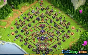 Copy CoC Town Hall 15 Base Layouts | War, Trophy & Home Village #31820