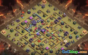 Copy CoC Town Hall 15 Base Layouts | War, Trophy, Home Village #32137