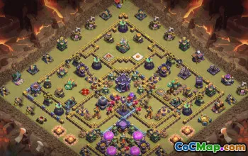 Copy CoC Town Hall 15 Base Layouts | War, Trophy & Home Village #32227