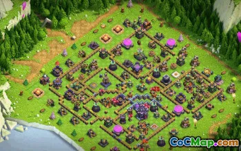 Copy CoC Town Hall 15 Base Layouts | War, Trophy, Home Village #32696