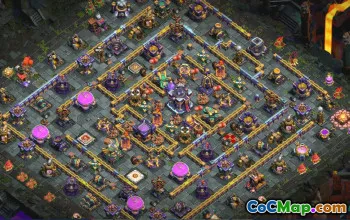 Copy CoC Town Hall 15 Base Layouts | War, Trophy, Home Village #33125