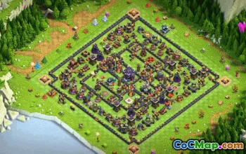 Copy CoC Town Hall 15 Base Layouts | War, Trophy & Home Village #33381