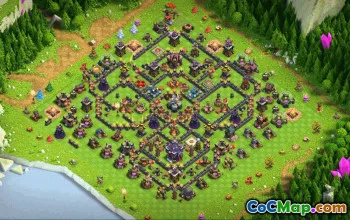 Copy CoC Town Hall 15 Base Layouts | War, Trophy, Home Village #33484