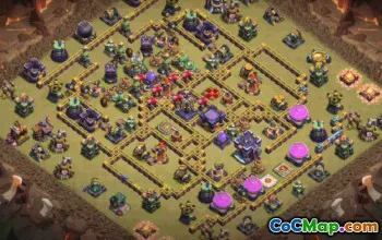 Copy CoC Town Hall 15 Base Layouts | War, Trophy & Home Village #33748