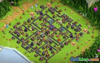 Copy CoC Town Hall 15 Base Layouts | War, Trophy, Home Village #33821