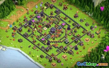 Copy CoC Town Hall 15 Base Layouts | War, Trophy & Map Links #32569