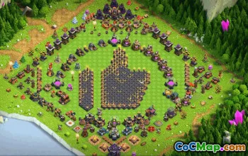 Copy CoC Town Hall 15 Base Layouts | War, Trophy & Map Links #32719