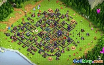 Copy CoC Town Hall 15 Base Layouts | War, Trophy & Map Links #33848