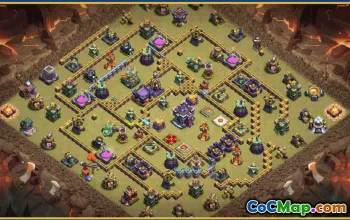 Copy CoC Town Hall 15 Base Layouts - War, Trophy, Map & More #29312