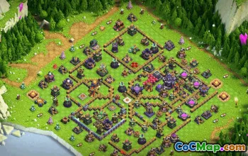 Copy CoC Town Hall 15 Base Layouts | War, Trophy, Map & More #32017