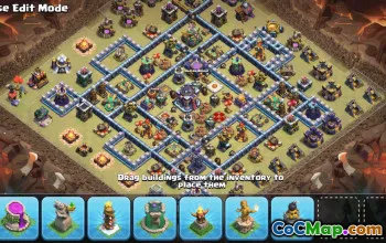 Copy CoC Town Hall 15 Base Layouts | War, Trophy & More #33549