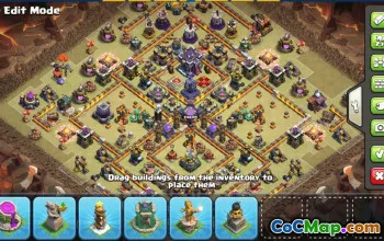 Copy CoC Town Hall 15 Base Layouts | War, Trophy, Village Maps #30731