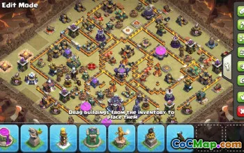 Copy CoC Town Hall 15 Base Layouts | War, Trophy & Village Maps #31031