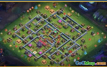 Copy CoC Town Hall 15 Base Layouts | War, Village & Map Links #27610