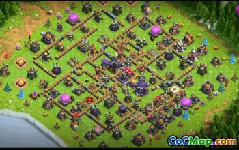 Copy CoC Town Hall 15 Base Layouts with Links | War, Trophy, Home Village #30633