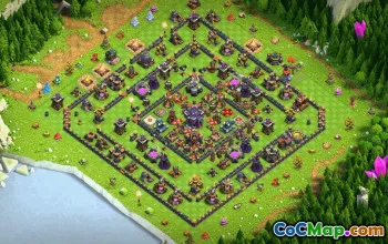 Copy CoC Town Hall 15 Base Layouts | World Class Map & Defense #32462