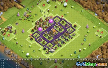 Copy CoC Town Hall 7 Bases & Layouts | War, Trophy & Map Links #30943