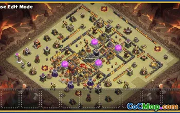 Copy CoC Village & War Bases | Town Hall 10, Trophy & More #30280