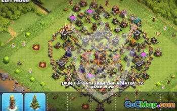 Copy TH10 Base Layout with Link for Clash of Clans #55124