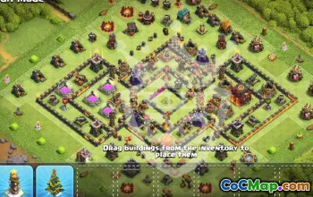 Copy TH10 Base Layouts for Clash of Clans #53653